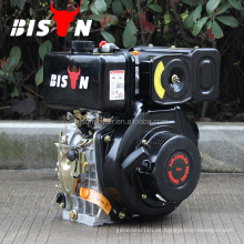 Bison (China) 10 hp Tipos de motor diesel portátil de aire enfriado por aire para la construcción